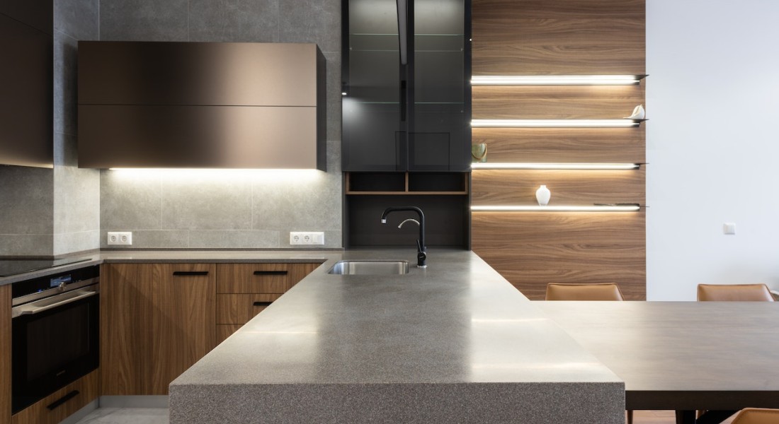 Verschillende soorten verlichting in de keuken