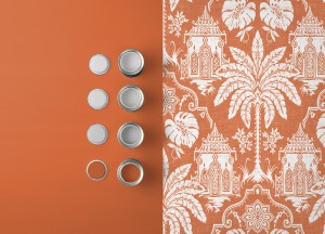 Oranje in het interieur voor een zonnige vibe - 