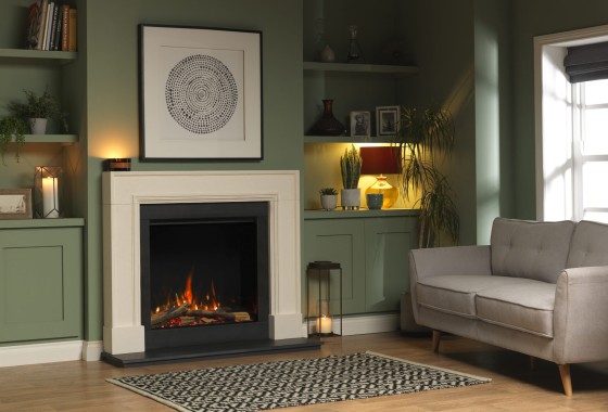Elektrische haard 75E Solus | Trimline Fires - Trimline Fires