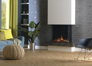 Elektrische haard 75E Solus | Trimline Fires