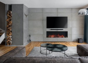 Elektrische haard 130E Solus | Trimline Fires