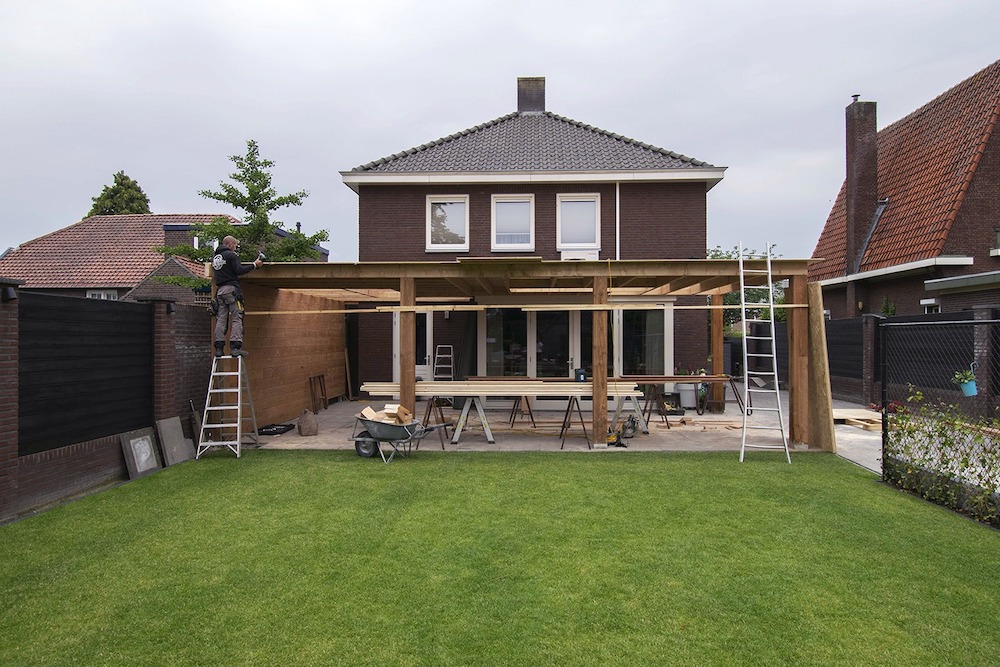 Houten aanbouw | MG Houtbouw