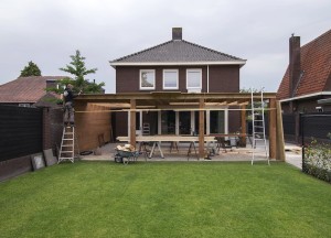 Houten aanbouw | MG Houtbouw - MG Houtbouw