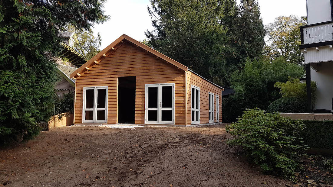 Houten blokhut | MG Houtbouw