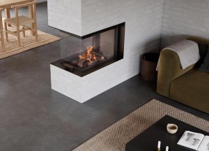 VISIO 3:1 UNIQ liftdeurhaard hout | Attika