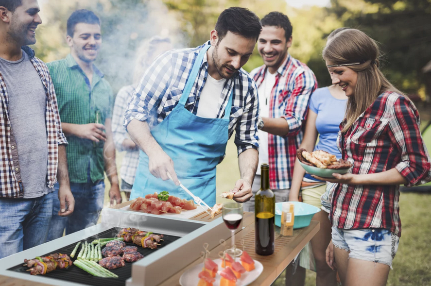 RVS barbecue green 90 | Steel