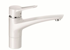 Kludi MX keukenkraan mokka & wit - 