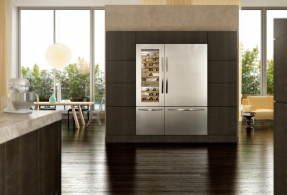 Koelkast en wijnkoeler Vertigo van KitchenAid - Harman/kardon