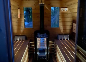 Houtgestookte Barrel sauna | Hottub Select