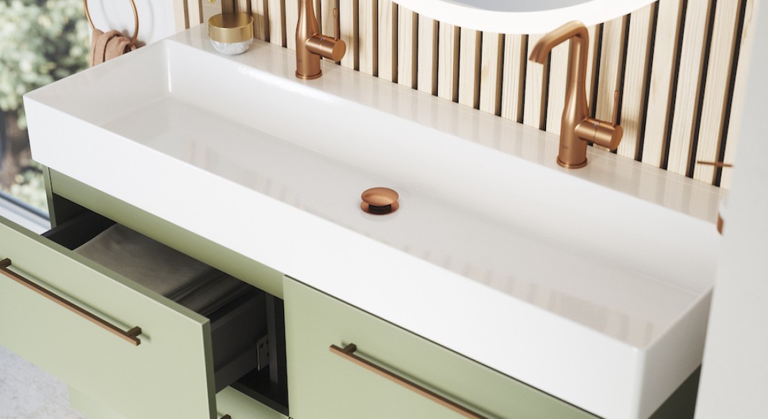 Badkamermeubels bepalen de sfeer