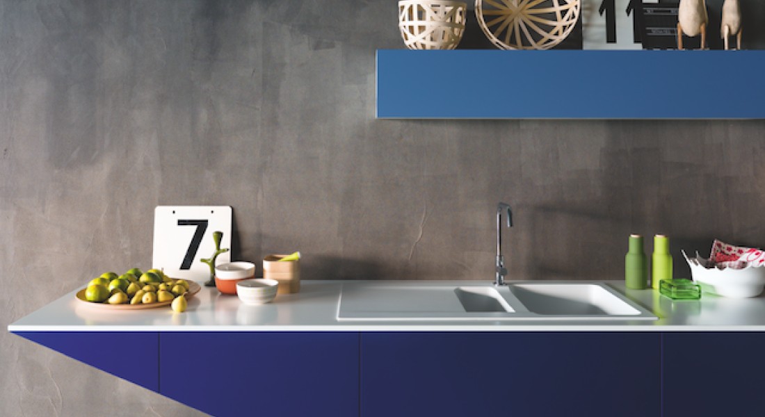 Altijd een schone keuken met Tectonite spoelbakken