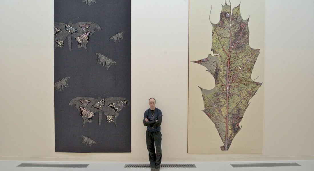 Vloerkleed als kunstobject bij DESSO