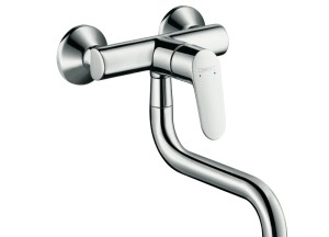 Sterk en gebruiksvriendelijk: wandmengkraan Focus - Hansgrohe