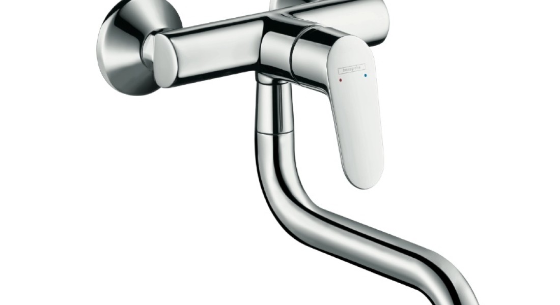 Sterk en gebruiksvriendelijk: wandmengkraan Focus