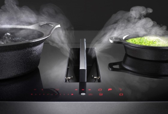 De nieuwe standaard in kookplaat afzuiging - Wave