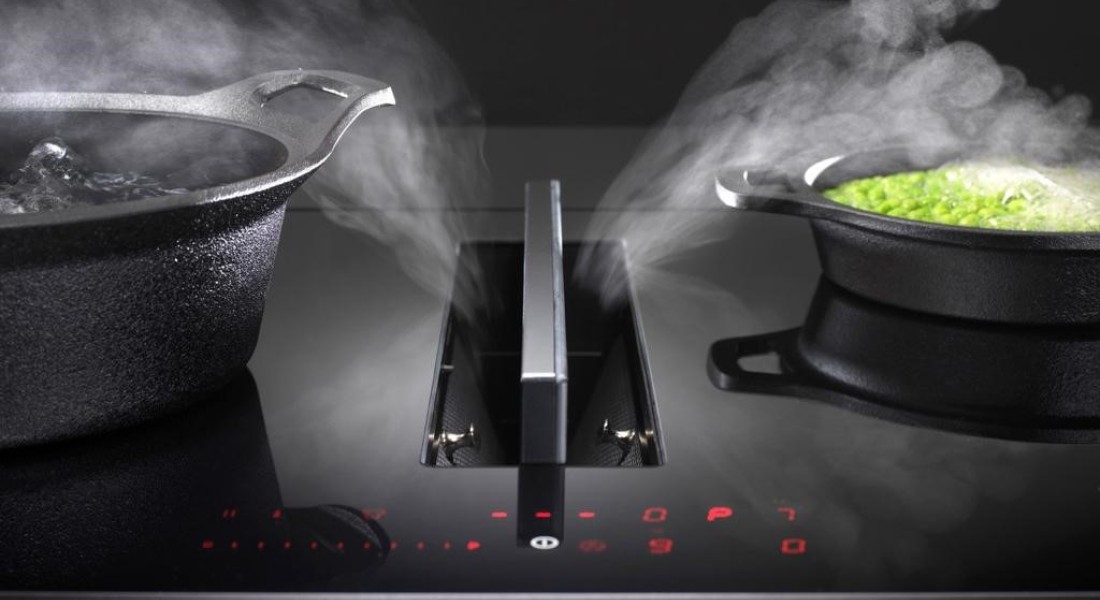 De nieuwe standaard in kookplaat afzuiging