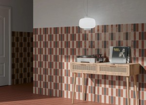 Tegel Pogo Carbon Gloss | Designtegels.nl - Designtegels.nl