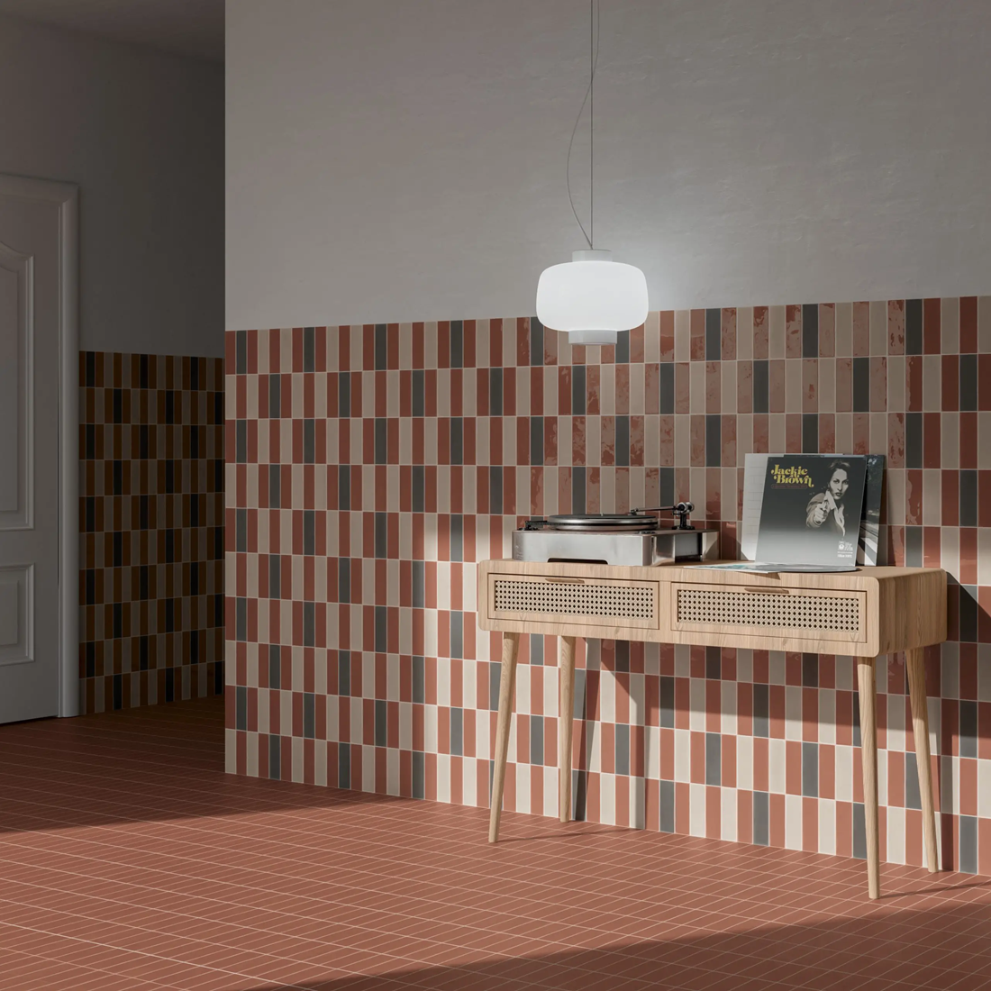 Tegel Pogo Carbon Gloss | Designtegels.nl