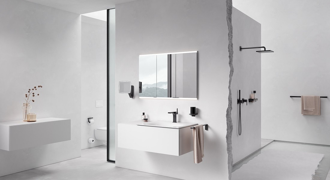 Perfectie tot in detail met de kranen, douches en accessoires van KEUCO