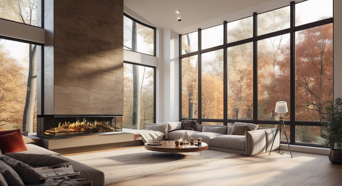 Elektrische haarden met realistisch vuurbeeld