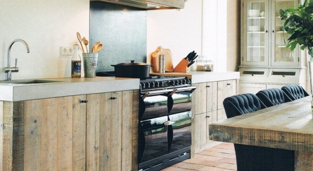 RestyleXL: Keukens van sloophout