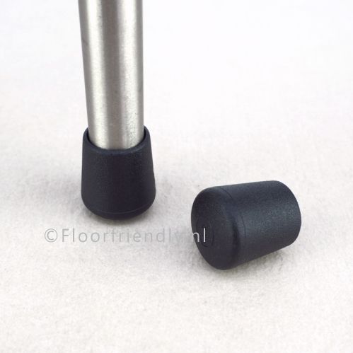 Stevige ronde PVC stoeldoppen | Floorfriendly