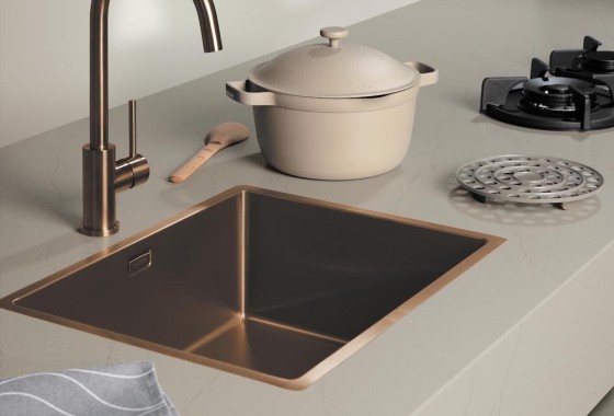 Luxe Cosmolite keukenblad volledig gerecycled! - Dekker Zevenhuizen