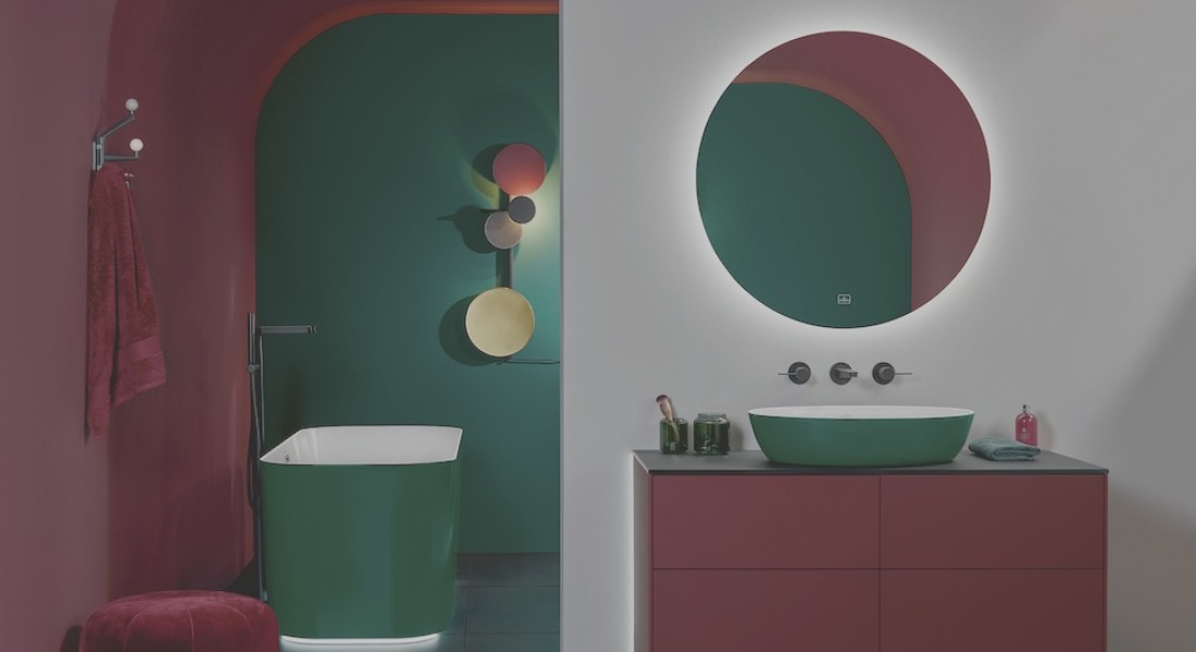 Kleur in je badkamer