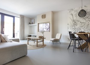 Gietvloer woonkamer | Motion Gietvloeren - Motion Gietvloeren