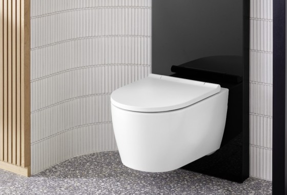 Zonder hakken en breken een nieuw toilet - Geberit