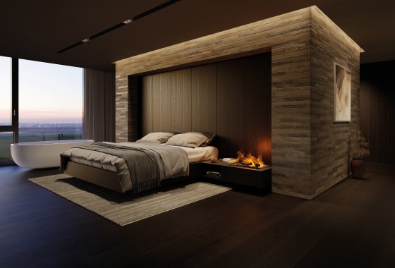 Geen schoorsteen maar toch een haard - Attika