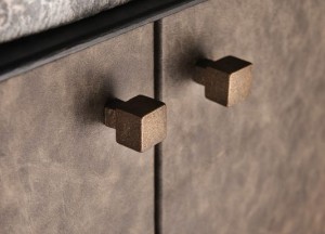 Meubelknop ruw brons | Dauby