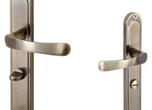 Antiek messing WC deurklink | Deurklink24 - Deurklink24