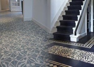 Sfeervolle vloeren van Portugese cement tegels - 