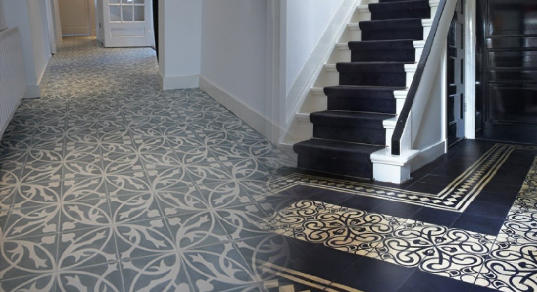 Sfeervolle vloeren van Portugese cement tegels