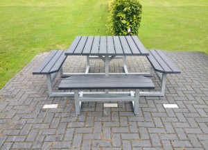 Vierkante picknick tafel | InGarden - InGarden