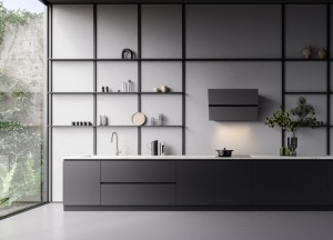 Schuine afzuigkappen zijn stijlvol en een uitkomst voor lange mensen - Falmec