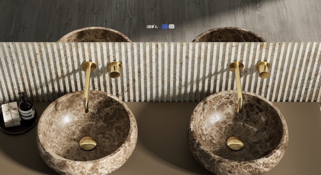 Een luxe, natuurlijke look met opbouwkommen