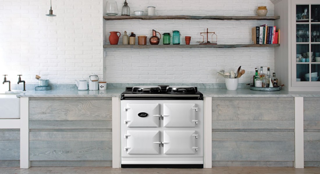 Het elektrische Dual Control fornuis van AGA