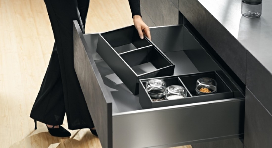 Perfect de keukenlade indelen met Legrabox