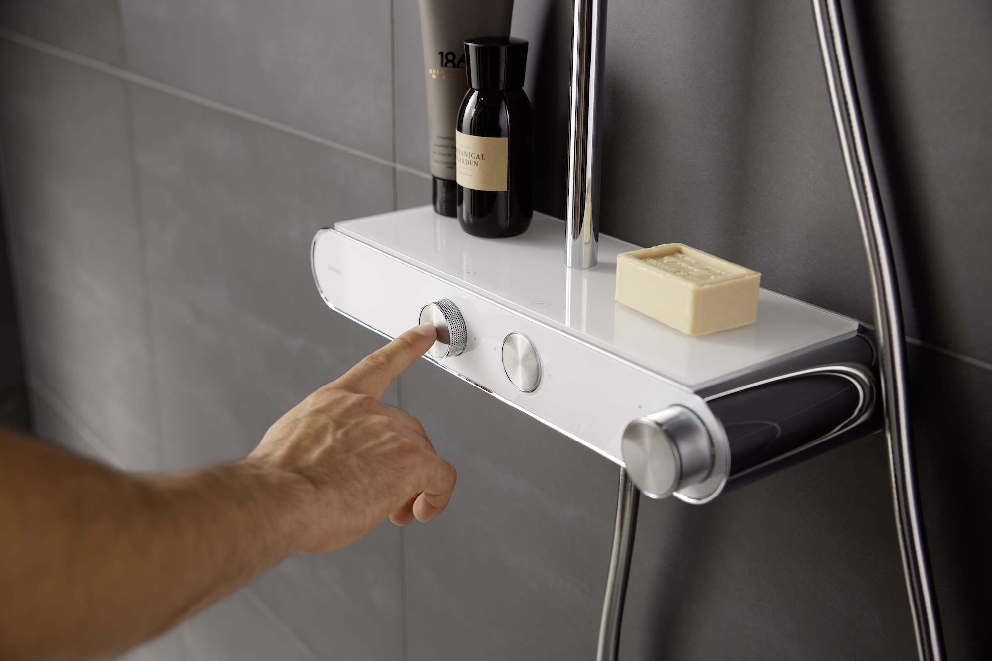 Shower system shelf verwendouche | Duravit