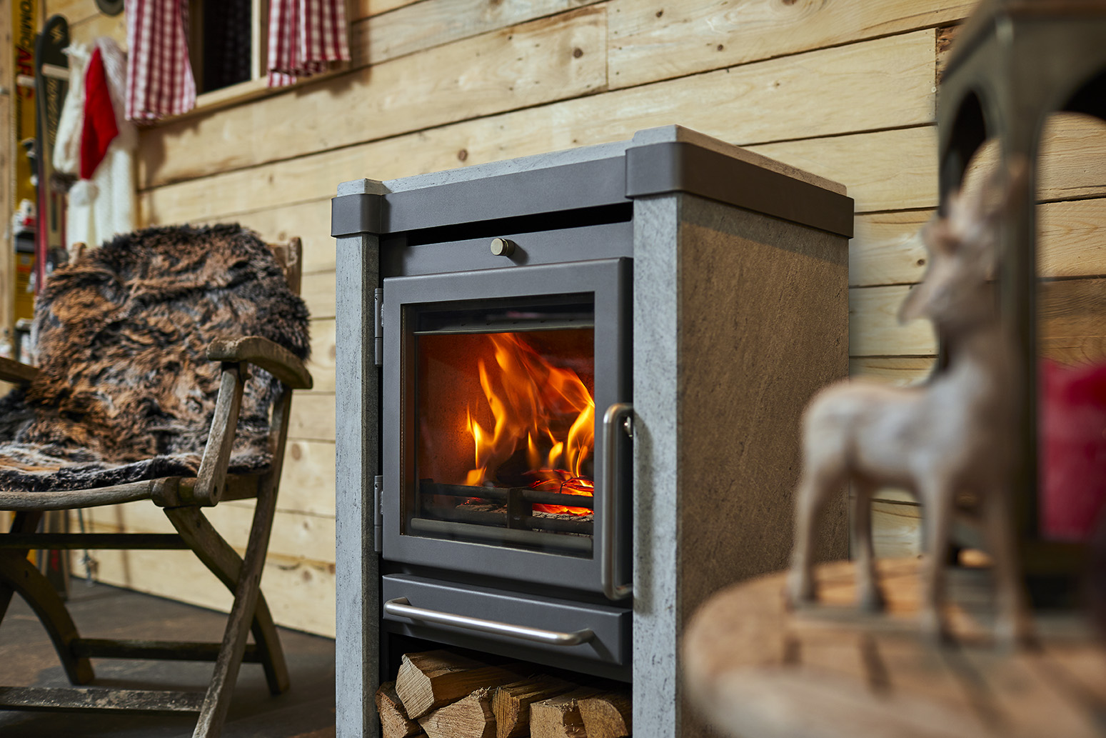 Retro speksteen kachel | Reny