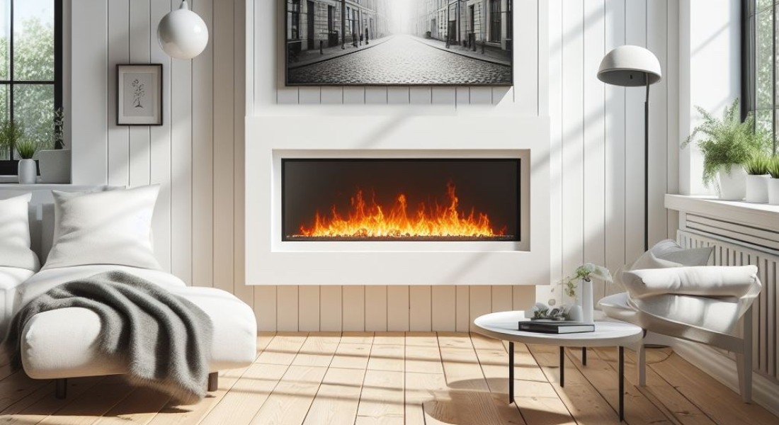 Ontdek de charme van een elektrische sfeerhaard