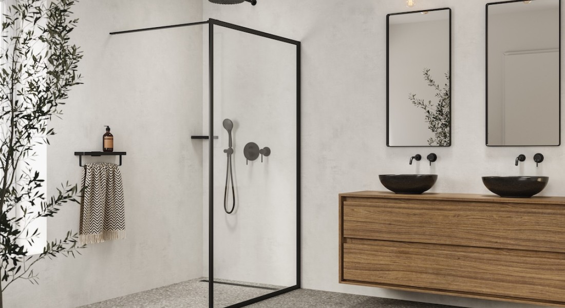 Structuur: dé badkamertrend van 2024