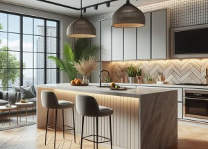 De kunst van het creëren van een gezellige open keuken: Tips en tricks voor een stijlvolle ruimte - 