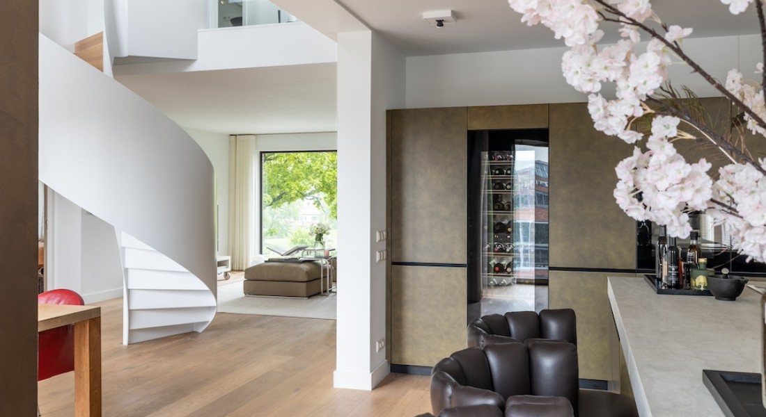 Ingetogen luxe penthouse met spectaculair uitzicht