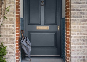 Frisse kleur op de voordeur - 