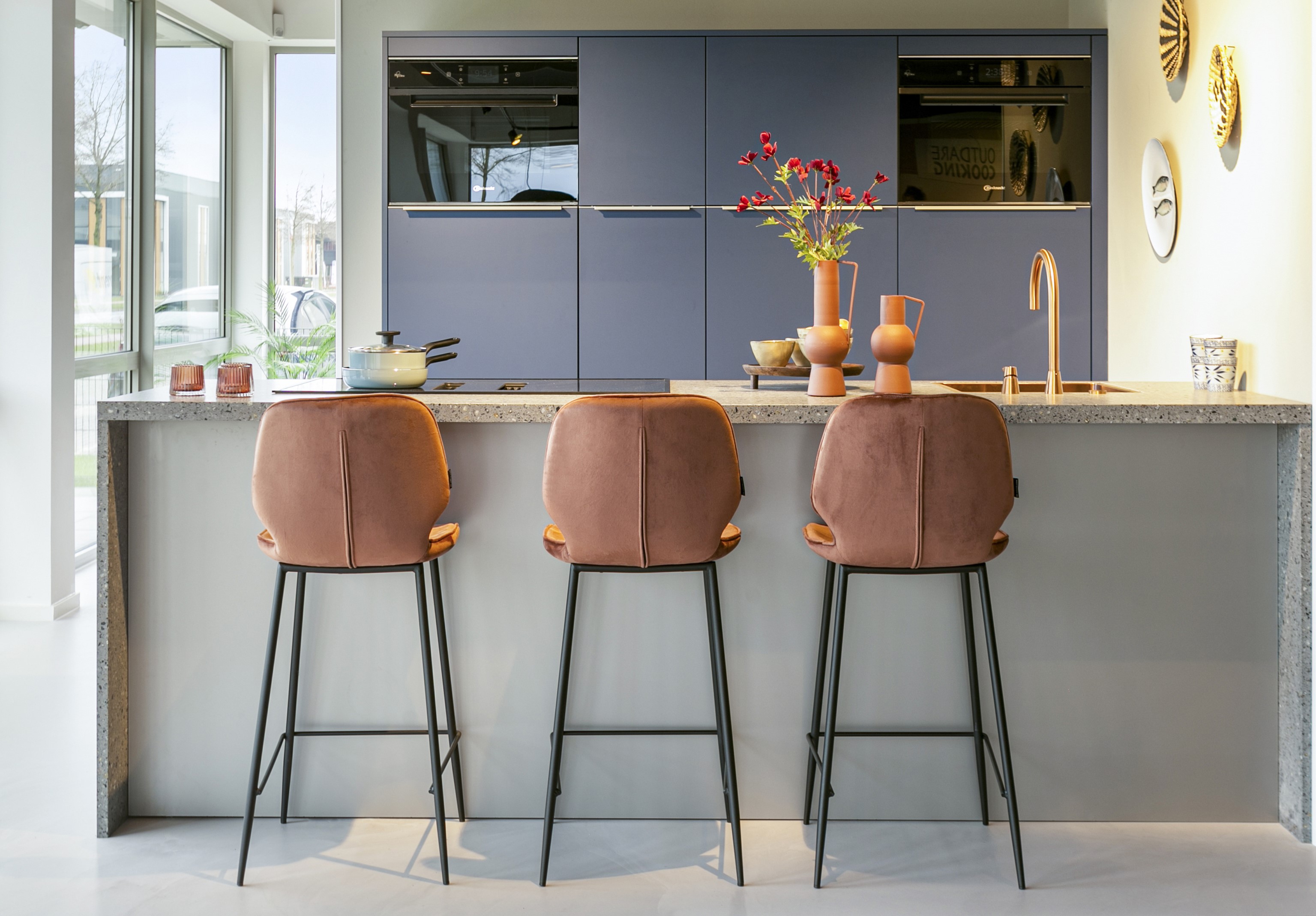 Blauwe keuken | Keukenspecialisten.nl