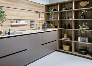 Bruine keuken | Keukenspecialisten.nl - Keukenspecialisten.nl