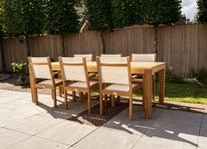 Lange teak tuintafel | Puurteak